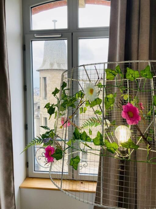 La Belle Consigne - Appartements Dinan Centre Gare Luaran gambar